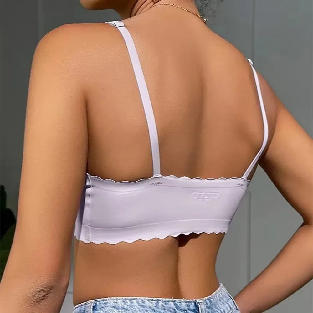 Soutien-Gorge Soie Glacée Sans Fil