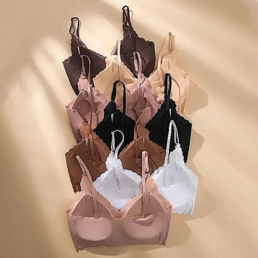 Soutien-Gorge Soie Glacée Sans Fil