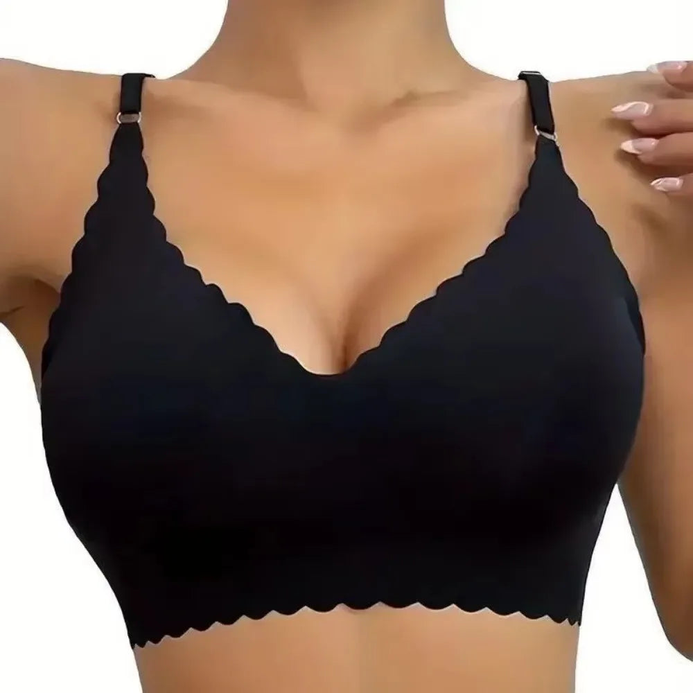 Soutien-Gorge Soie Glacée Sans Fil